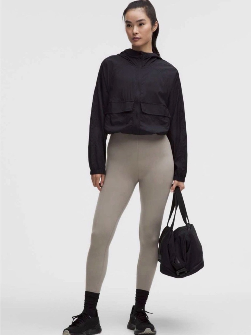 Lululemon Glow Up SHR 25 Taupe Sage SCULPT Leggings NWT Size 4 or 8 Rare